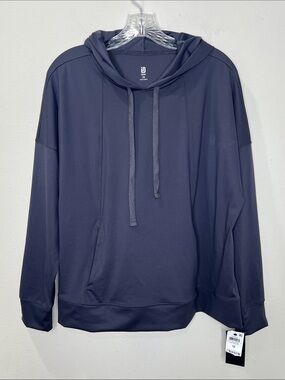 Ideology Navy Pullover Hoodie